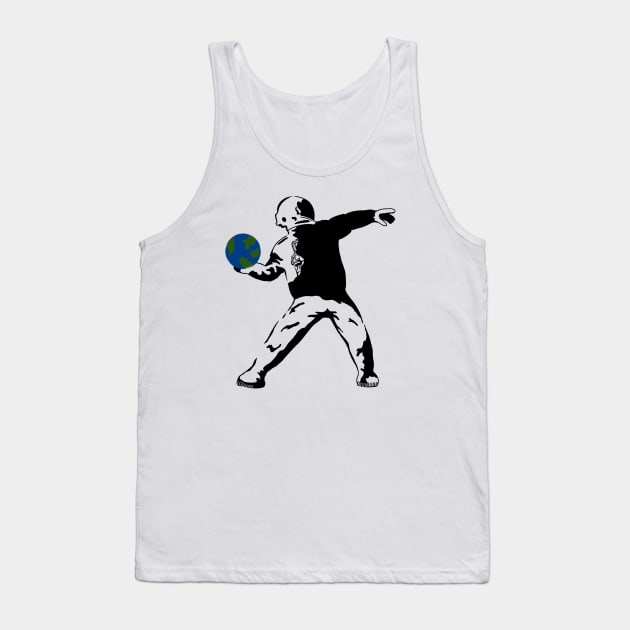 Planet Thrower Tank Top by joefixit2